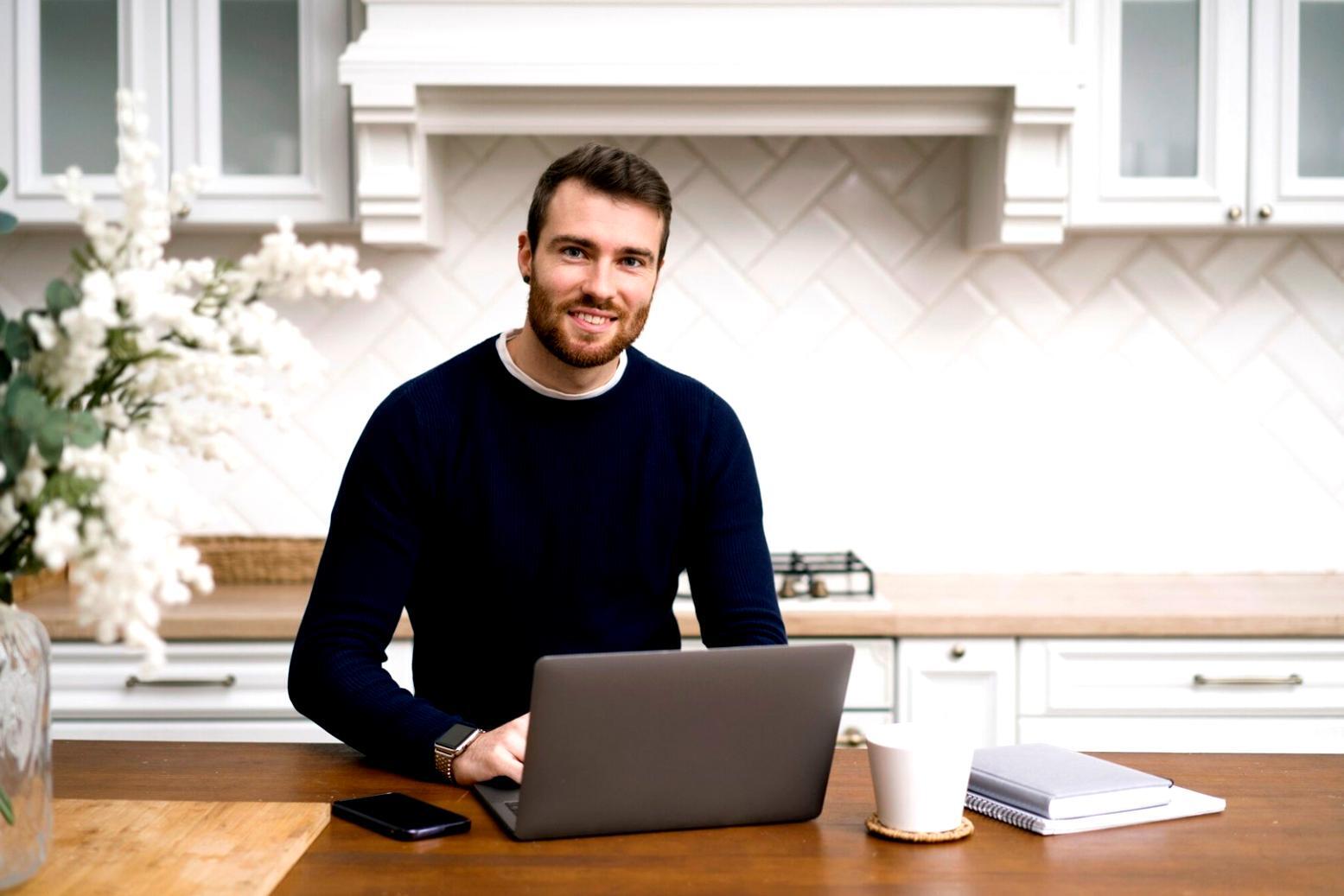 Students collaborating on financial analysis